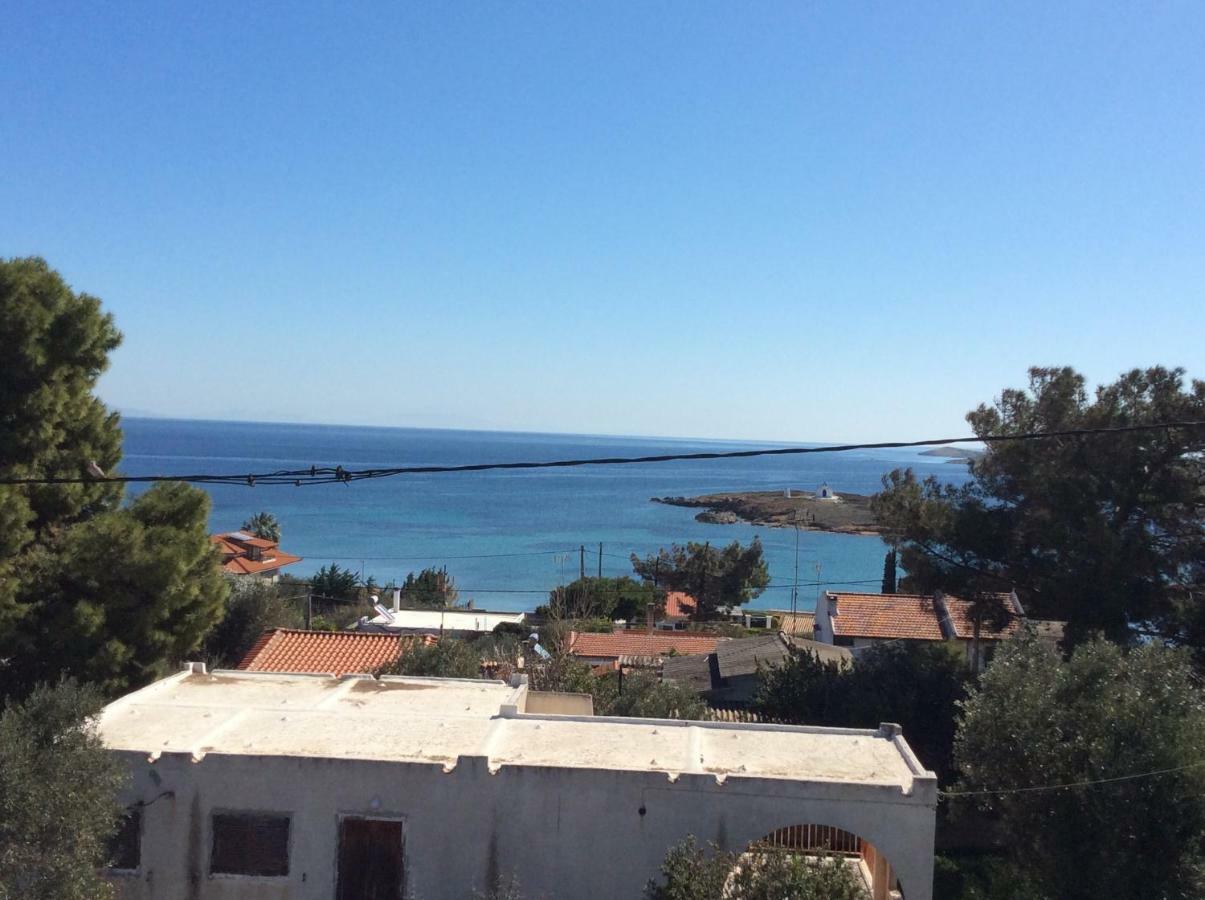 Sofia'S Seaview Villa Near Airport And Beach Artemida  Exterior photo